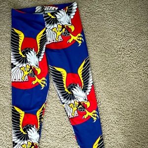 American traditional eagle tattoo leggings